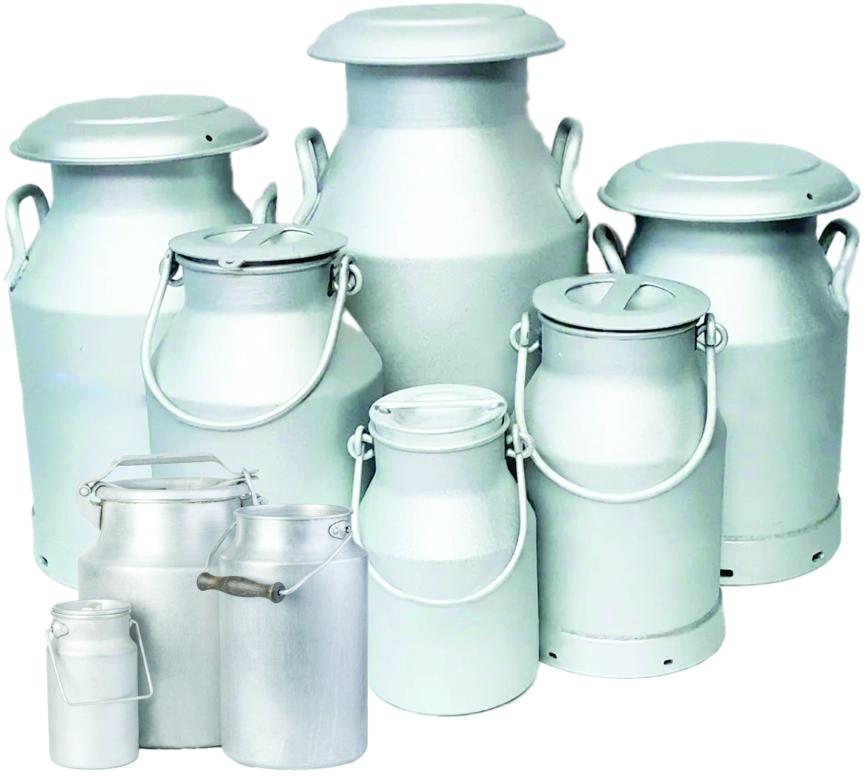 Aluminium Milk Cans